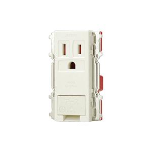 神保電器 JEC-BN-5GEK-PW ニューマイルドビーシリーズ アースターミナル付接地シングルコ...