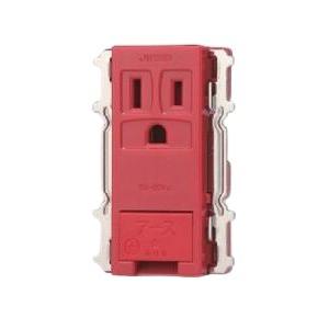 【受注品】神保電器 JEC-BN-5GEK-R アースターミナル付接地コンセント シングル