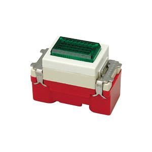 神保電器 JEC-BN-6(緑)-PW パイロットランプ100V用（緑）