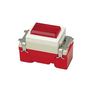 神保電器 JEC-BN-6(赤)-PW パイロットランプ100V用（赤）