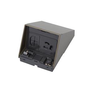 神保電器 JWN-9GCE-LB 防雨形入線機能付抜止接地コンセント ライトブラウン