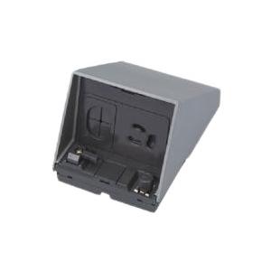 神保電器 JWN-9GCE-SV 防雨形入線機能付抜止接地コンセント シルバー