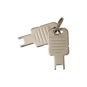 神保電器 L1111K-7NI 防滴プレート用キー