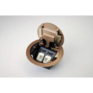 【受注品】寺田電機 LCR10093M020 プラグ収納 P=89 シャンパンゴールド 8極8芯CA...