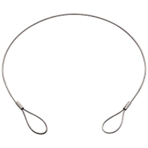 岩崎電気 LDRW-600/PF4 LEDioc LEDライトバルブ用落下防止ワイヤ (両側ループ+...