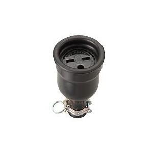 明工社 ME2628-N 接地防水コネクターボデー 2P 15A 250V 【ME2628N】