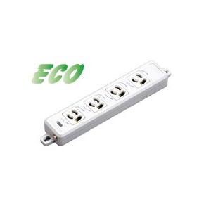 【受注品】 明工社 MR7904TJK1 横形OA用抜け止め接地タップ 4コ口 コード1m 耐トラッ...