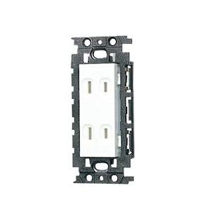 【受注品】東芝ライテック NDG2122SN(WW) 絶縁扉付ダブルコンセント