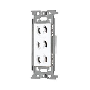 東芝ライテック NDG2313(WW) 抜止トリプルコンセント