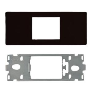 【受注品】東芝ライテック NDG7121(KS) 機器用コンセントプレート(1個用) 黒色