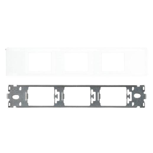 東芝ライテック NDG7123(WW) 機器用コンセントプレート(3個用) 白色