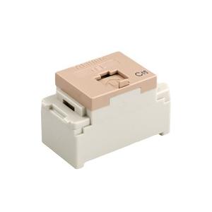 【受注品】東芝ライテック NDG8003(CW) モジュラーコンセント 6極2心 コンデンサ付