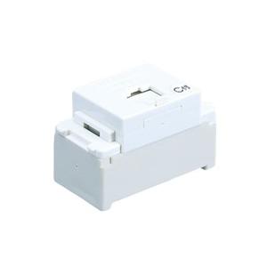 東芝ライテック NDG8003(WW) モジュラーコンセント 6極2心 コンデンサ付