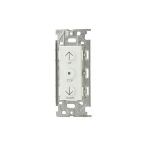 【受注品】神保電器 NKB-3001 PW 埋込3キー押ボタンスイッチ UP/STOP/DOWN文字...