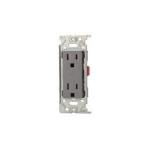 神保電器 NKC-55G-SG NKシリーズ 埋込接地ダブルコンセント 金属枠（シボ加工品・ソリッド...