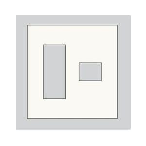 神保電器 NKP-3+1UF-PW 2連用プレート  JIMBO