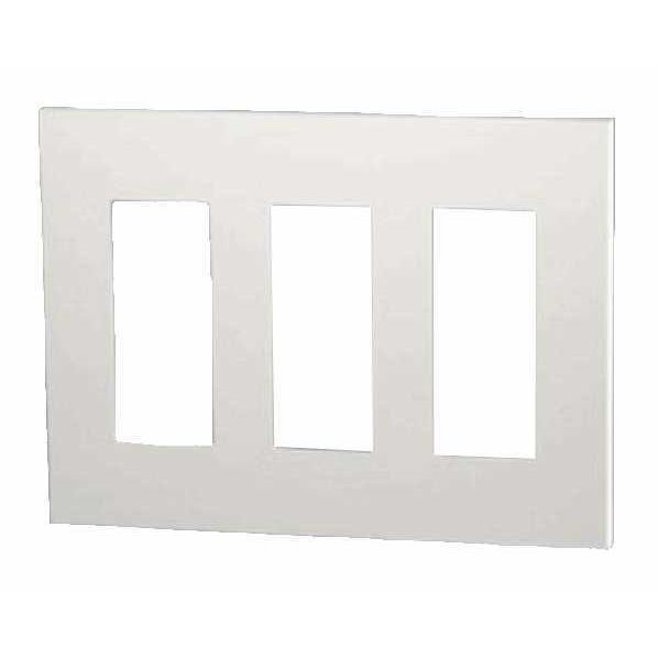 神保電器 NKP-3UF-3-PW 3連用プレート 【NKP-3UF-3(PW)】  JIMBO