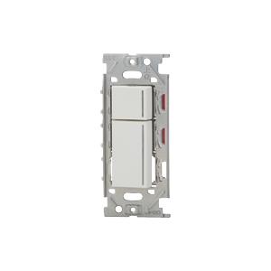 【受注品】神保電器 NKRW2302PW 埋込リモコンスイッチセット パターンスイッチ ダブル
