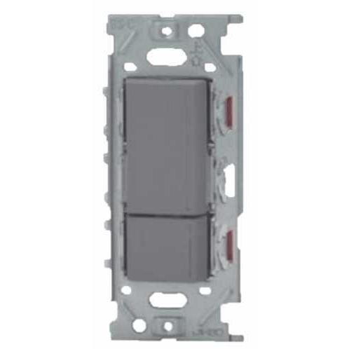 神保電器 NKW02009SG 3路ガイドランプ付きダブルスイッチセット  JIMBO