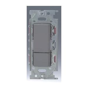 神保電器 NKW02038SG 3路+4路ダブルスイッチセット 【上段ダブル+下段トリプル】 JIM...