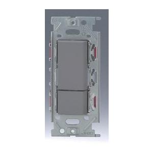 神保電器 NKW02063SG 4路+3路ダブルスイッチセット 【上段ダブル+下段トリプル】 JIM...