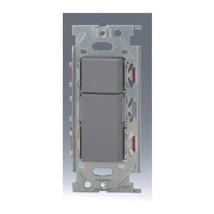 神保電器 NKW02308SG 3路ダブルスイッチセット 【上段トリプル+下段ダブル】 JIMBO