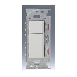 神保電器 NKW02338PW 3路+4路ダブルスイッチセット 【上段トリプル+下段ダブル】 JIM...