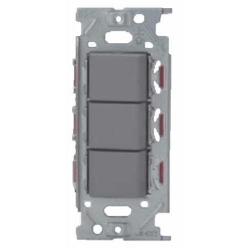 神保電器 NKW03008SG 3路トリプルスイッチセット  JIMBO