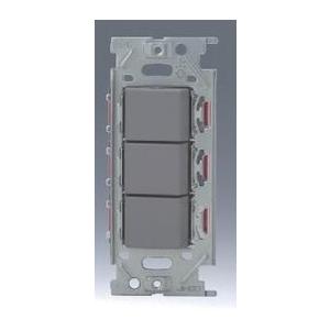 神保電器 NKW03905SG 3路+3路+4路トリプルスイッチセット  JIMBO