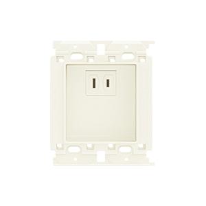 神保電器 NT-5UV J・WIDEシリーズ SNL-3用埋込保安等専用コンセント