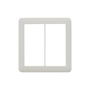 神保電器 NWP-2 J・WIDE SLIM シリーズ スイッチプレート 2連用