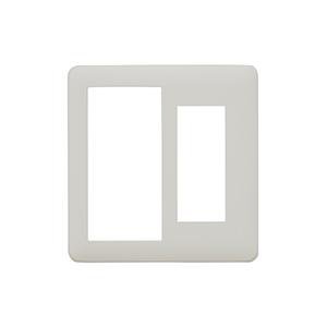 神保電器 NWP-S3 J・WIDE SLIM シリーズ スイッチ+コンセントプレート 3口