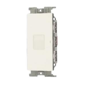 神保電器 NWSM01001WPW J・WIDE SLIMシリーズ 組み合わせ 15A 300V 1...