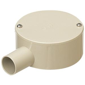 ★ 専用出品｜ 2個セット 未来工業 PVR22-2J ベージュ 露出スイッチボックス 1・2方出兼用