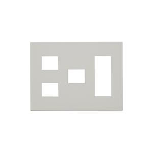 神保電器 QWD-213 J・WIDE SLIMシリーズ スリムスクエア 2ピースコンセントプレート...