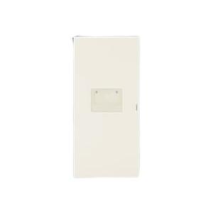 神保電器 QWN-MS1-WPW J・WIDE SLIM シリーズ 操作板 シングル マーク付 スク...