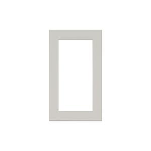 神保電器 QWP-1 J・WIDE SLIMシリーズ スリムスクエア スイッチプレート 1連用