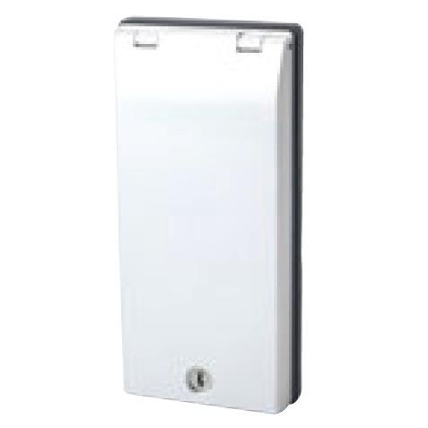 寺田電機 RDC50000SL 壁コンセント用セキュリティカバー まもれーる・アルミスリムくん(シル...