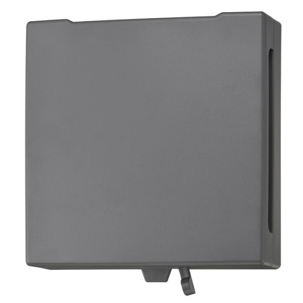 バクマ工業 RE-100JFK-PM-G 樹脂製角型レジスター（グレー) 100φ PM2.5対応+...