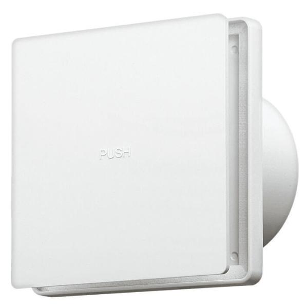 バクマ工業 REPD-100JF 自然給気用 樹脂製プッシュ式レジスター 操作部脱着式 空気清浄フィ...