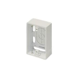 マサル工業 SFBA13 ニュー・エフモール付属露出ボックス1個用浅型ミルキーホワイト