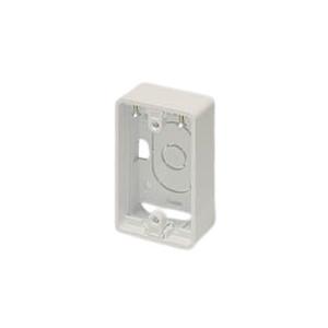 マサル工業 SFBTA13 ニュー・エフモール露出ボックス1個用超浅型ミルキーホワイト