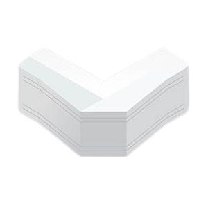マサル工業 SFMD42 ニュー・エフモール付属品 デズミ 4号 ホワイト