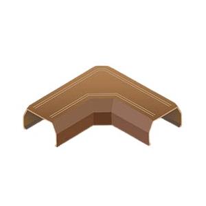 マサル工業 SFMM26 ニュー・エフモール付属品 マガリ 2号 ブラウン