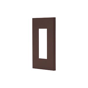 神保電器 SLP-3UF(チョコ) ＳＬＰプレート １連用 ３個口