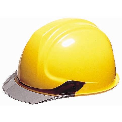 未来工業 USH-2SVY ヘルメット スモークバイザータイプ USメットSV　黄色 墜落・飛来落下...