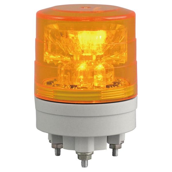 日恵製作所 VL04S-024AY LED回転灯 ニコスリム 黄