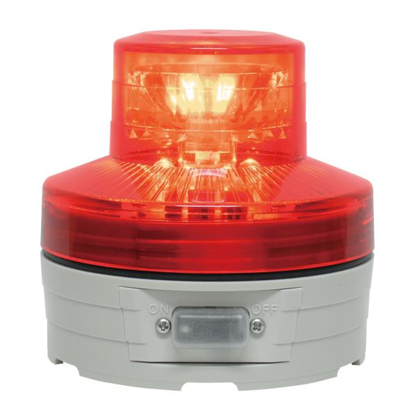 日恵製作所 VL07B-003AR 電池式LED警告灯 ニコUFO 赤
