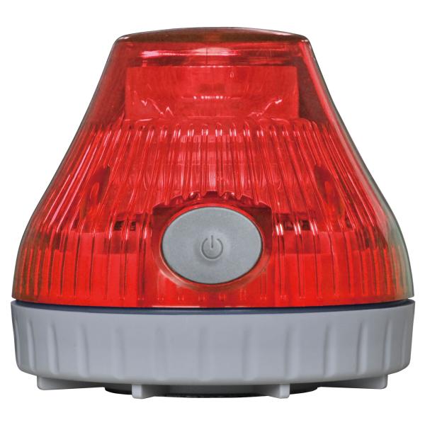 日恵製作所 VL08B-003DR 電池式LED警告灯 ニコPOT 赤