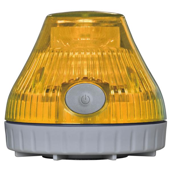 日恵製作所 VL08B-003DY  電池式LED警告灯 ニコPOT 黄